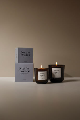 Большая ароматическая свеча VINGA Nordic Essence в стекле 5 Большая ароматическая свеча VINGA Nordic Essence в стекле 5