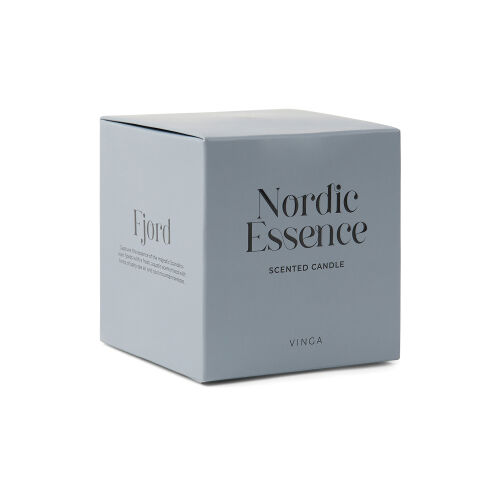 Большая ароматическая свеча VINGA Nordic Essence в стекле 3 Большая ароматическая свеча VINGA Nordic Essence в стекле 3