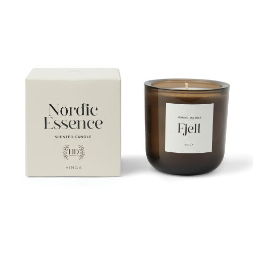 Большая ароматическая свеча VINGA Nordic Essence в стекле 4