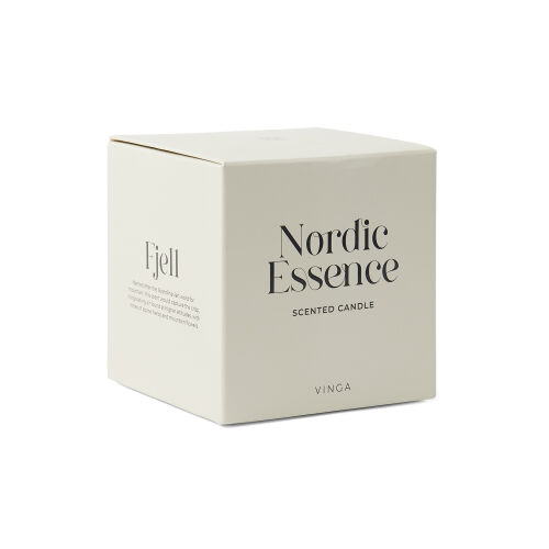 Большая ароматическая свеча VINGA Nordic Essence в стекле 3