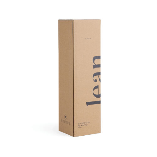 Бутылка для воды VINGA Lean из rPET RCS, 800 мл 2