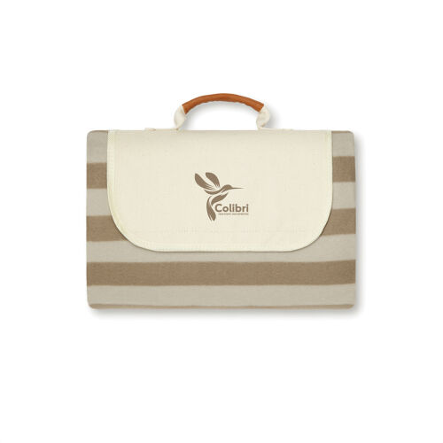 Плед для пикника VINGA Alba из rPET GRS, 110х110 см 2 Плед для пикника VINGA Alba из rPET GRS, 110х110 см 2