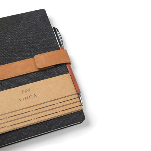 Блокнот VINGA Bosler из переработанного канваса RCS, 80 г/м² 7