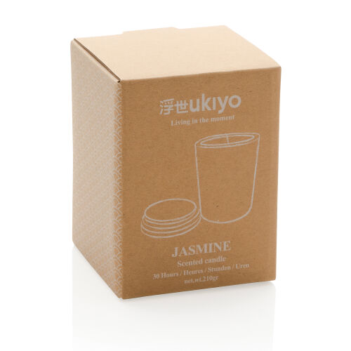 Ароматическая свеча Ukiyo с бамбуковой крышкой 7 Ароматическая свеча Ukiyo с бамбуковой крышкой 7