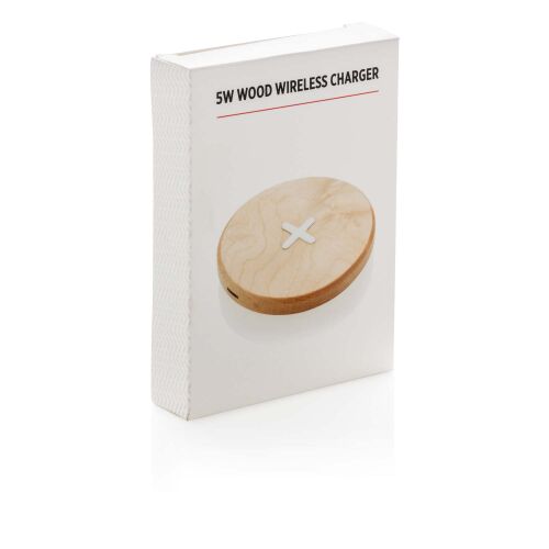 Док-станция для беспроводной зарядки Wood, 5W 6 Док-станция для беспроводной зарядки Wood, 5W 6