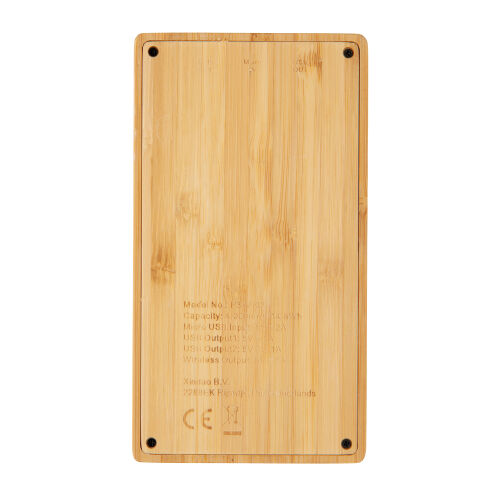 Экологичный внешний аккумулятор Bamboo, 4000 mAh 3 Экологичный внешний аккумулятор Bamboo, 4000 mAh 3