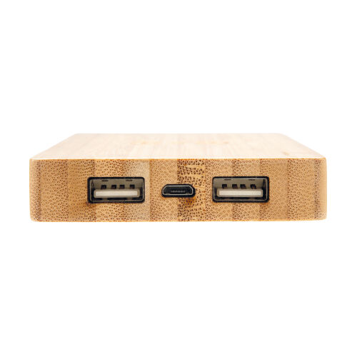 Экологичный внешний аккумулятор Bamboo, 4000 mAh 4 Экологичный внешний аккумулятор Bamboo, 4000 mAh 4