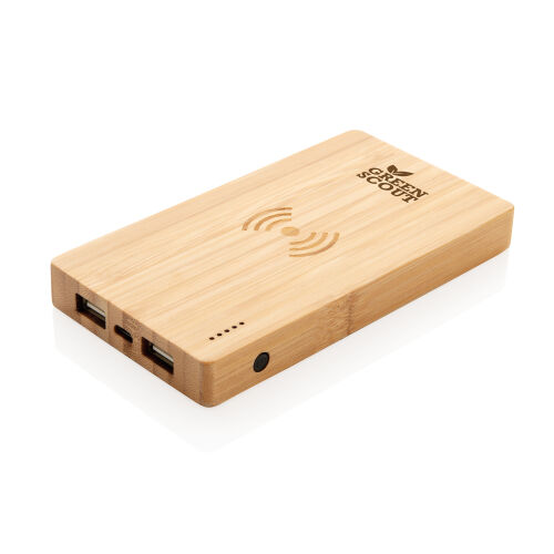 Экологичный внешний аккумулятор Bamboo, 4000 mAh 1 Экологичный внешний аккумулятор Bamboo, 4000 mAh 1