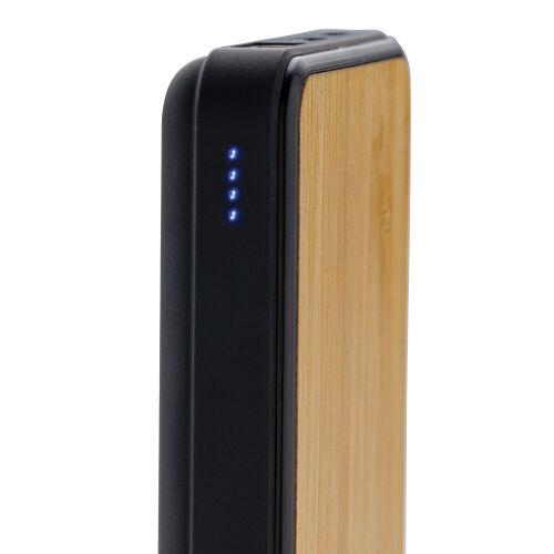 Бамбуковый карманный внешний аккумулятор Fashion, 5000 mAh 5