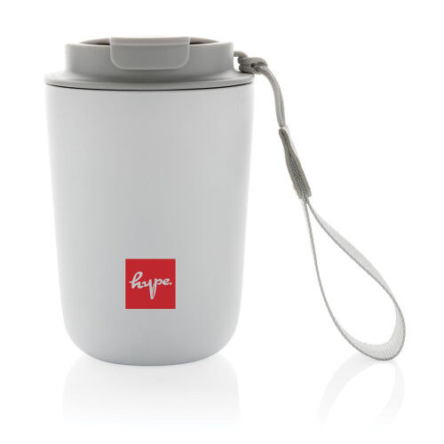 Вакуумная термокружка Cuppa из переработанной стали RCS, 380 мл 4 Вакуумная термокружка Cuppa из переработанной стали RCS, 380 мл 4