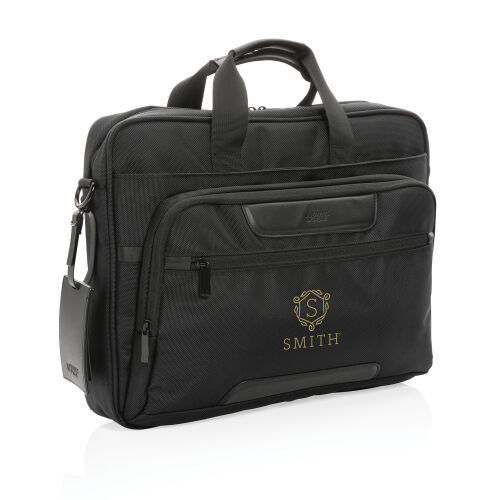 Сумка для ноутбука Swiss Peak Voyager из RPET AWARE™, 15,6" 10
