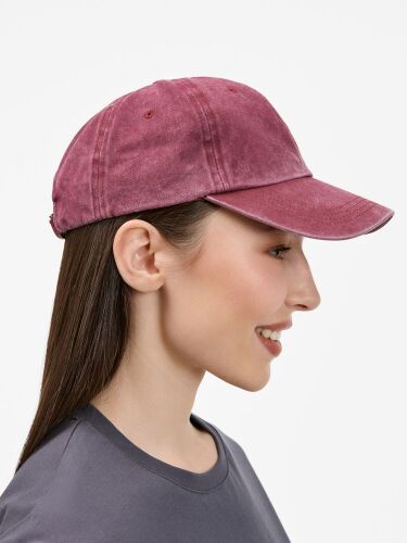 Бейсболка Berwi, бордовая 5