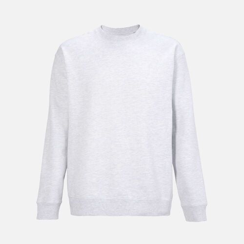 Свитшот унисекс Columbia, светло-серый меланж, размер S