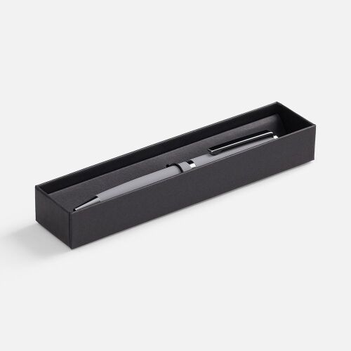 Ручка шариковая Inkish Chrome в футляре, серая 5