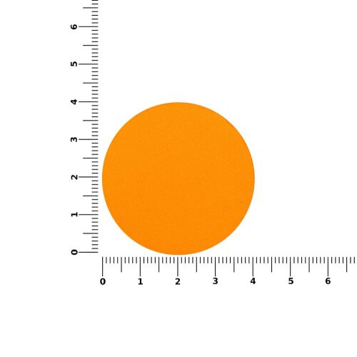 Наклейка тканевая Lunga Round, M, оранжевый неон 3