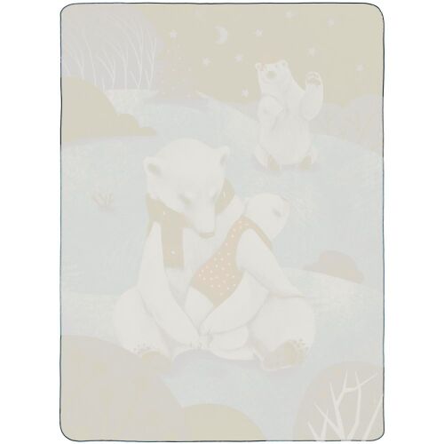 Флисовый плед Wintart Bear 2