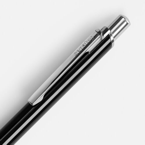 Ручка шариковая Arvent Glossy, черная 4 Ручка шариковая Arvent Glossy, черная 4