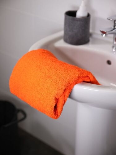 Полотенце Odelle, большое, оранжевое 6
