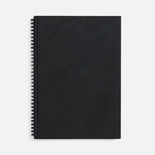 Ежедневник Notera Maxi, недатированный, черный 1