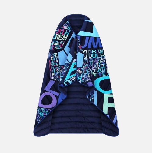 Плед-пончо Blanket Print на заказ 2