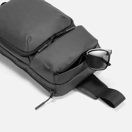 Рюкзак на одно плечо Jekko, черный 6