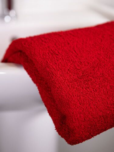 Полотенце Odelle, большое, красное 7