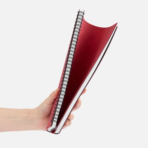 Ежедневник Notera Maxi, недатированный, красный 3