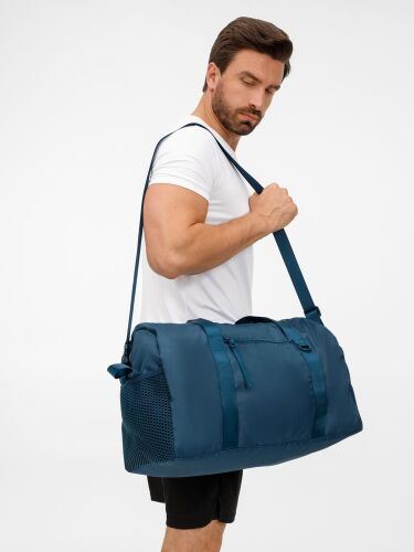 Спортивная сумка Verkko, темно-синяя 5