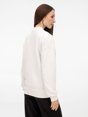 Бомбер унисекс Nuppu, молочно-белый, размер S 5