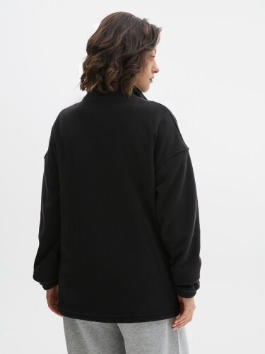 Куртка флисовая унисекс Nebo, черная, размер S 5