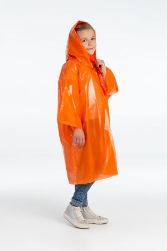 Дождевик-плащ детский BrightWay Kids, оранжевый 6 Дождевик-плащ детский BrightWay Kids, оранжевый 6