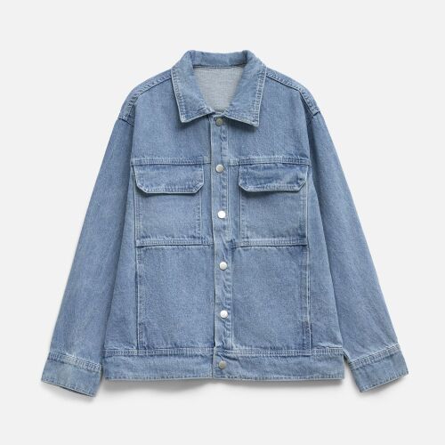 Куртка джинсовая O2, голубая, размер 3XL/4XL 8