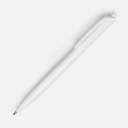 Ручка шариковая Tick, белая 1 Ручка шариковая Tick, белая 1
