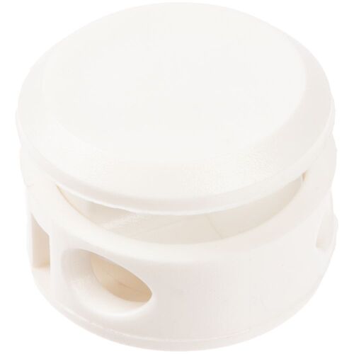 Двойной фиксатор для шнура Brogy, белый 1