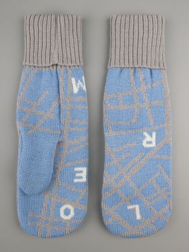 Варежки Joyful на заказ, полушерсть 4