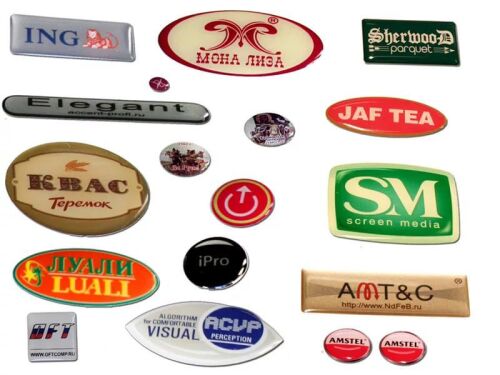 Объемные наклейки под смолой Sticker Pack на заказ 4