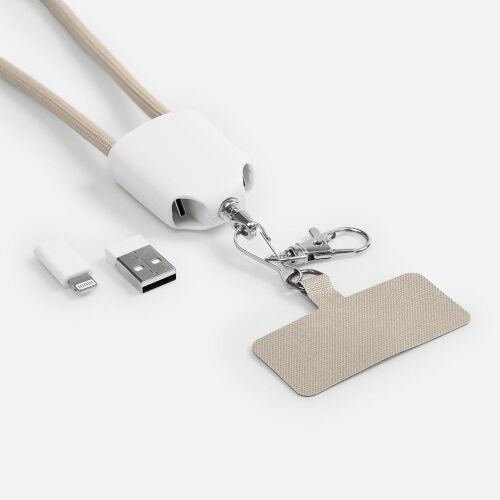 Кабель-ланьярд energyFlex Pro, серый 4 Кабель-ланьярд energyFlex Pro, серый 4