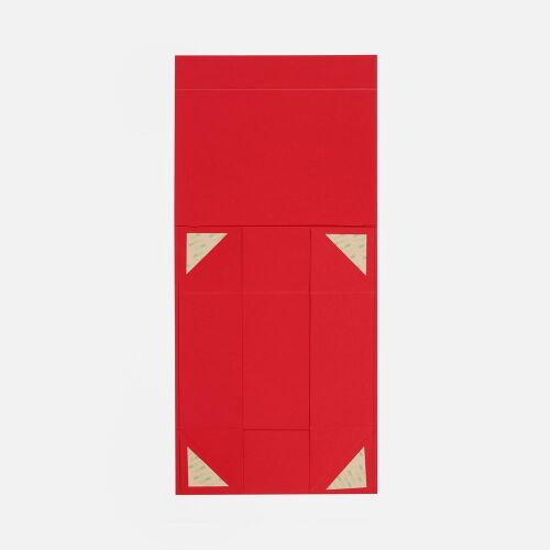 Коробка складная Quadra Fold, красная 6