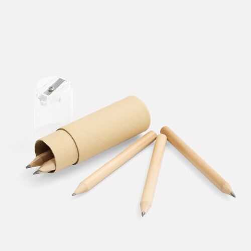 Набор карандашей Pencilvania Office с точилкой, прозрачный 2