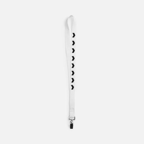 Лента для бейджа Neckband, белая 5