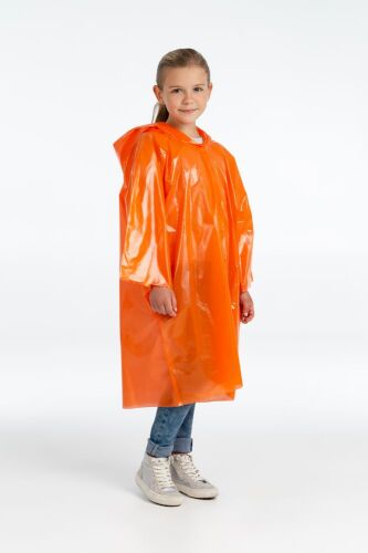 Дождевик-плащ детский BrightWay Kids, оранжевый 5 Дождевик-плащ детский BrightWay Kids, оранжевый 5