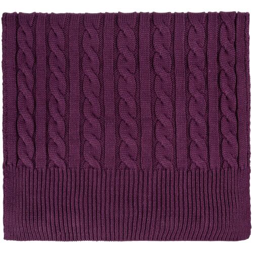 Шарф Heat Trick, баклажановый 2