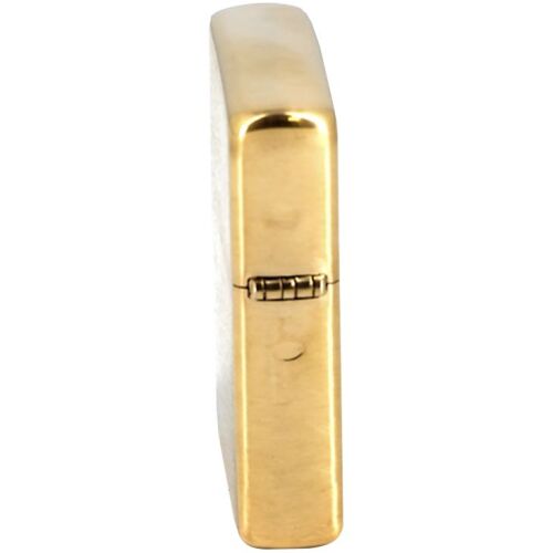 Зажигалка Zippo Classic Brushed, золотистая 2