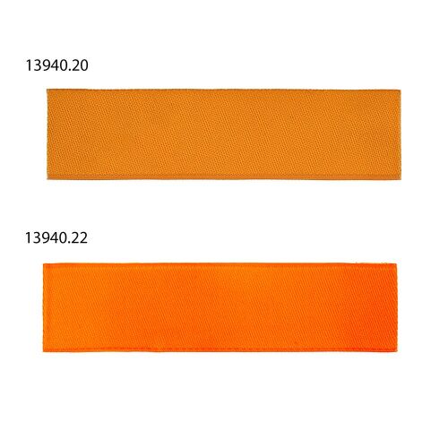 Лейбл тканевый Epsilon, S, оранжевый 4