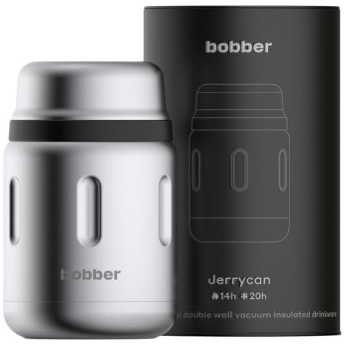 Термос для еды Jerrycan 700, вакуумный, стальной матовый 9