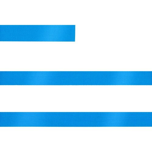 Лента сатиновая Satin 10 S, голубая, 50 см 2