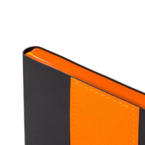 Ежедневник Bookmark, недатированный, черный с оранжевым 6 Ежедневник Bookmark, недатированный, черный с оранжевым 6