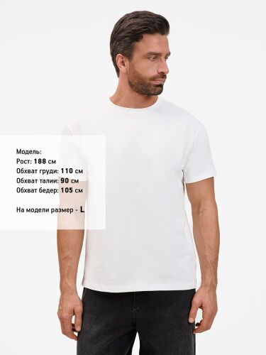 Футболка унисекс T-Bolka 200, белая, размер 3XL 4