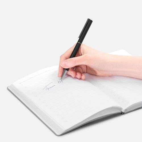 Ручка шариковая Blade Soft Touch, черная 4
