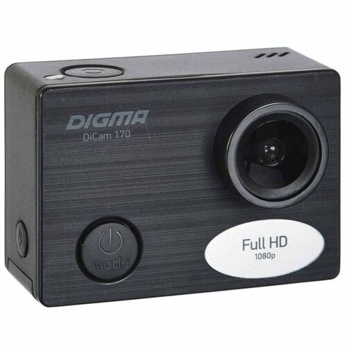 Экшн-камера Digma DiCam 170, черная 1